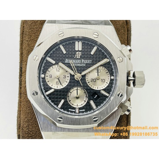 Royal Oak Chrono 26331 SS/SS Black/White JFS A7750