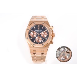 Royal Oak Chrono 26240OR 41mm RG/RG Blue Dial APS SH4401 Super Clone