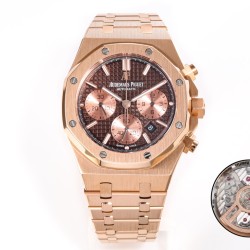 Royal Oak Chrono 26240OR 41mm RG/RG Blue Dial APS SH4401 Super Clone