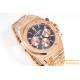Royal Oak Chrono 26240OR 41mm RG/RG Blue Dial APS SH4401 Super Clone
