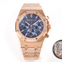 Royal Oak Chrono 26240OR 41mm RG/RG White Dial APS SH4401 Super Clone