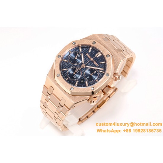 Royal Oak Chrono 26240OR 41mm RG/RG White Dial APS SH4401 Super Clone