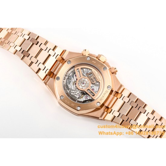 Royal Oak Chrono 26240OR 41mm RG/RG White Dial APS SH4401 Super Clone