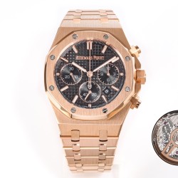 Royal Oak Chrono 26240OR 41mm RG/RG Green Dial APS SH4401 Super Clone