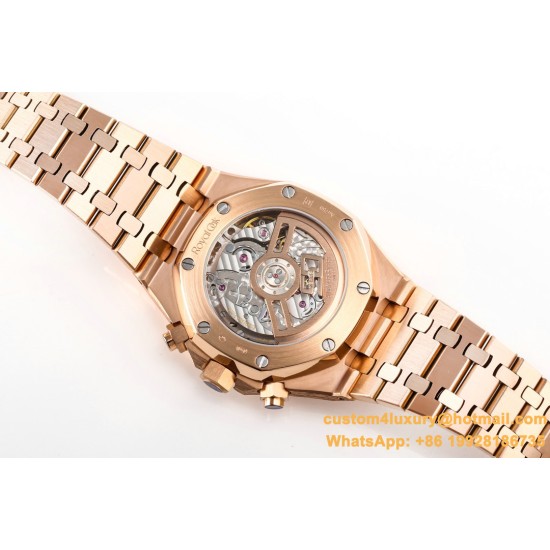 Royal Oak Chrono 26240OR 41mm RG/RG Green Dial APS SH4401 Super Clone