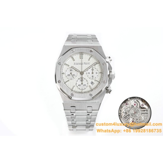 Royal Oak Chrono 26240ST 41mm SS/SS Blue Dial APS SH4401 Super Clone