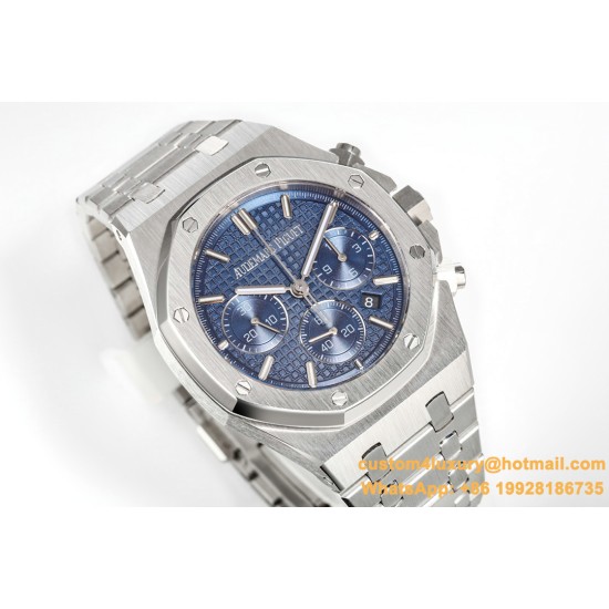 Royal Oak Chrono 26240ST 41mm SS/SS Blue Dial APS SH4401 Super Clone
