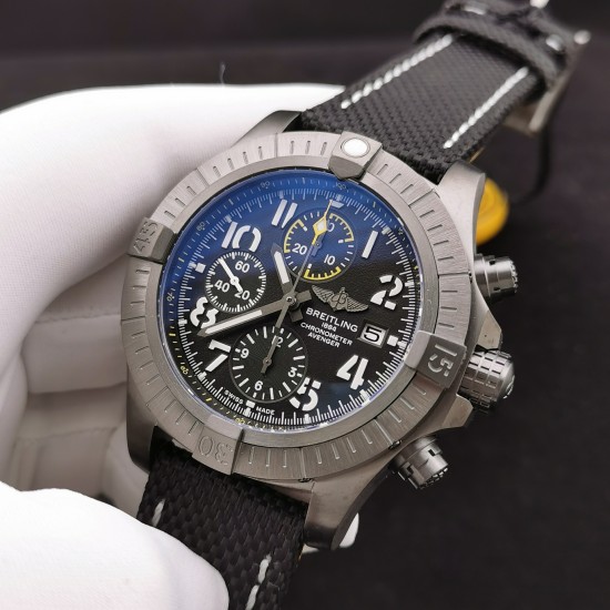 Breitling - Avenger Bandit SS/NY Black/Num OXF A7750