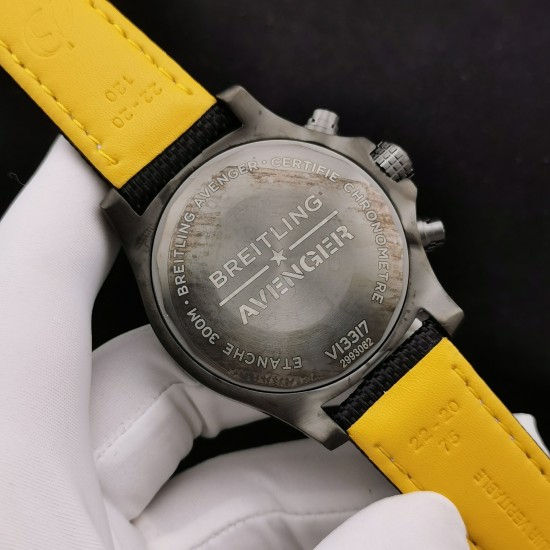 Breitling - Avenger Bandit SS/NY Black/Num OXF A7750