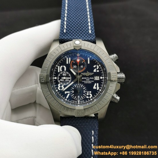 Breitling - Avenger Bandit SS/NY Blue/Num OXF A7750