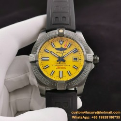 Breitling - Avenger Blackbird 44mm DLC/RU Yellow OXF A2824