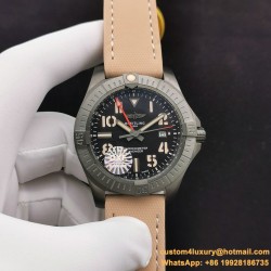 Breitling - Avenger II GMT BlackSteel DLC/TI/NY Black OXF V2 A2836