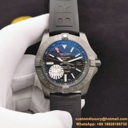 Breitling - Avenger II GMT A3239011 SS/RU Black OXF A2836