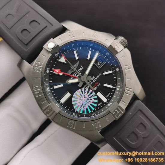 Breitling - Avenger II GMT A3239011 SS/RU Black OXF A2836