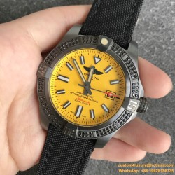 Avenger 43mm DLC/NY Yellow/Stk OXF A2824