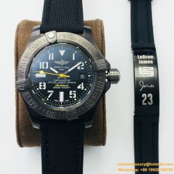 Breitling - Avenger II GMT BlackSteel DLC/TI/NY Black OXF V2 A2836