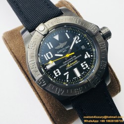 Breitling - Avenger II GMT BlackSteel DLC/TI/NY Black OXF V2 A2836