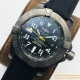 Breitling - Avenger II GMT BlackSteel DLC/TI/NY Black OXF V2 A2836