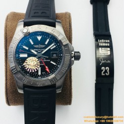 Breitling - Avenger II GMT A3239011 SS/RU Black OXF A2836