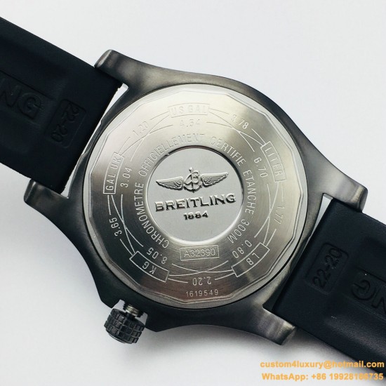 Breitling - Avenger II GMT A3239011 SS/RU Black OXF A2836