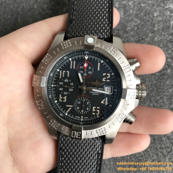 Breitling - Avenger Bandit SS/NY Blue/Num BLSF A7750