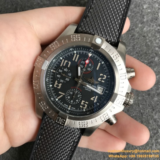 Breitling - Avenger Bandit SS/NY Blue/Num BLSF A7750