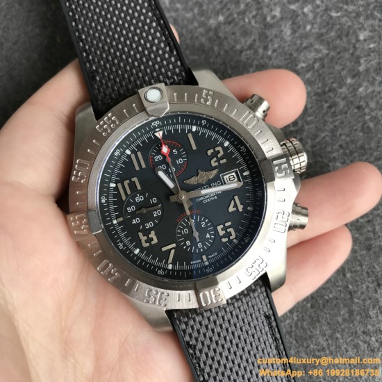 Breitling - Avenger Bandit SS/NY Blue/Num BLSF A7750