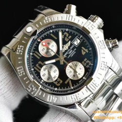 Breitling - Avenger II Chronograph 43mm SS/SS Dark Grey GF A7750