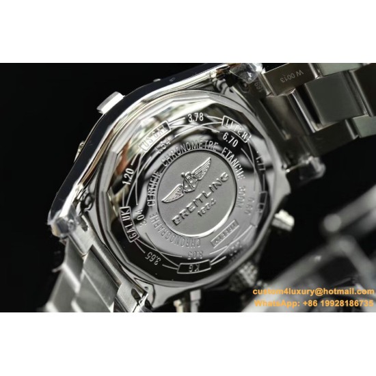 Breitling - Avenger II Chronograph 43mm SS/SS Blue GF A7750