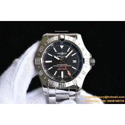 Breitling - Avenger II GMT A3239011 SS/SS Black GF V2 A2836