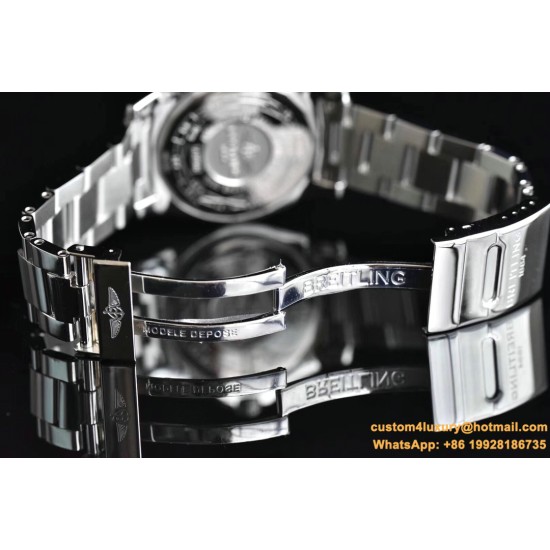 Breitling - Avenger II GMT A3239011 SS/SS Black GF V2 A2836