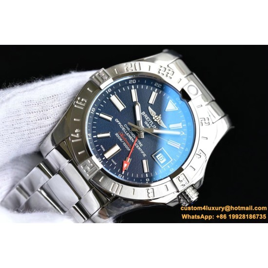 Breitling - Avenger II GMT A3239011 SS/SS Blue GF V2 A2836