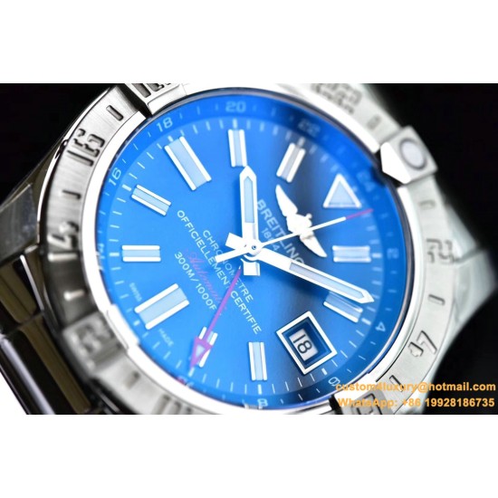 Breitling - Avenger II GMT A3239011 SS/SS Blue GF V2 A2836