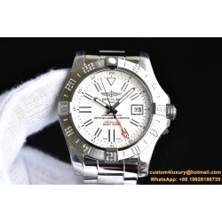 Breitling - Avenger II GMT A3239011 SS/SS White GF V2 A2836