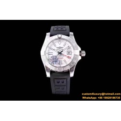 Breitling - Avenger II GMT A3239011 SS/RU White GF V2 A2836