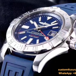 Breitling - Avenger II GMT A3239011 SS/RU Blue GF V2 A2836