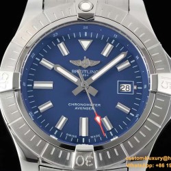 Avenger 43mm SS/SS Blue/Stk TF A2824