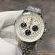 Breitling - Navitimer B01 Chronograph SS/SS Wht/Blk GF A7750 Mod