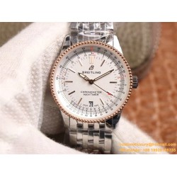 Breitling - Navitimer 1 38mm RG/SS White KOR Swiss SW200