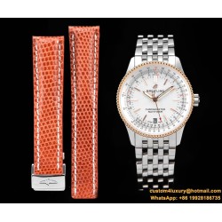 Breitling - Navitimer 1 38mm RG/SS White KOR Swiss SW200