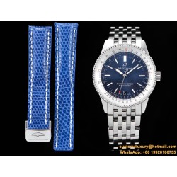 Breitling - Navitimer 1 41mm SS/SS Blue KOR A2824