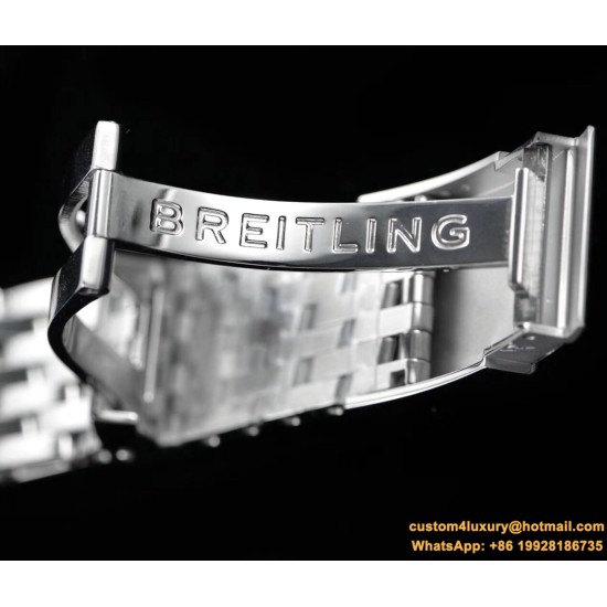 Breitling - Navitimer 1 38mm SS/SS Black KOR Swiss SW200