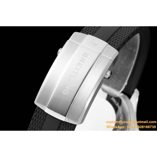 Superocean 42mm Black Bezel SS/RU on Black BLSF A2824