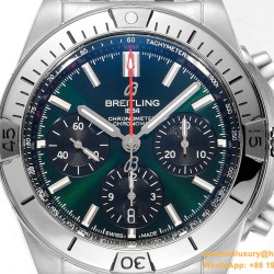 Chronomat B01 42MM SS/SS Green/Stk TF A7750