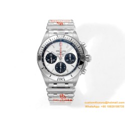 Chronomat B01 42MM SS/SS Silver/Stk TF A7750