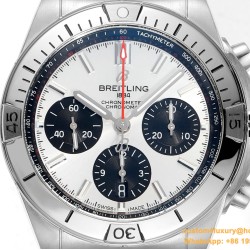 Chronomat B01 42MM SS/SS Silver/Stk TF A7750