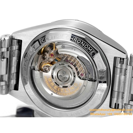 Chronomat B01 Frecce Tricolori 42MM SS/SS Blue/Stk TF A7750