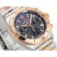 Chronomat B01 42MM RG/SS Brown/Stk TF A7750