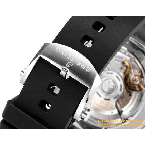Chronomat B01 42MM SS/RU Ice Blue/Blk TF A7750