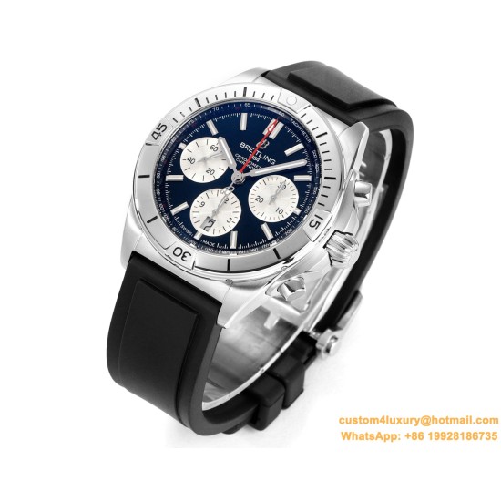 Breitling - Chronomat B01 42MM SS/RU Blue/Stk TF A7750